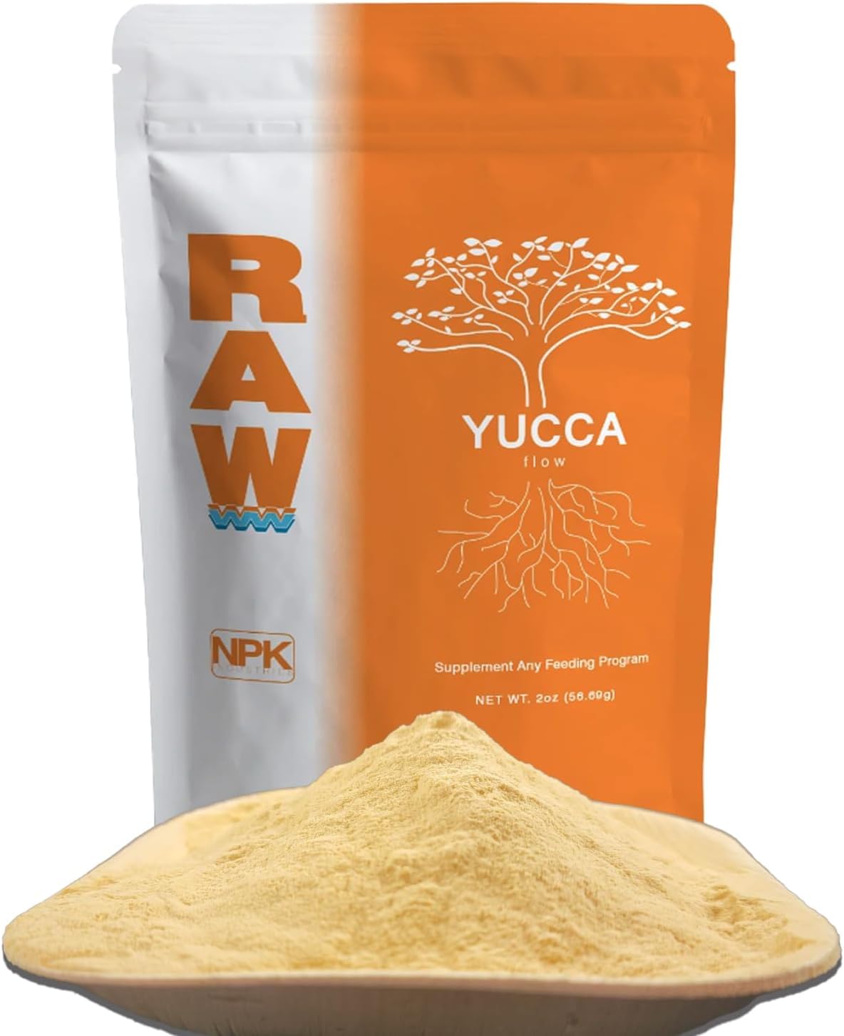 RAW- Yucca Plant Supplement for All Stages/Increase nutient Uptake/wetting Agent surfactant/for Horticulture Purposes Indoor/Outdoor Use- 2 oz