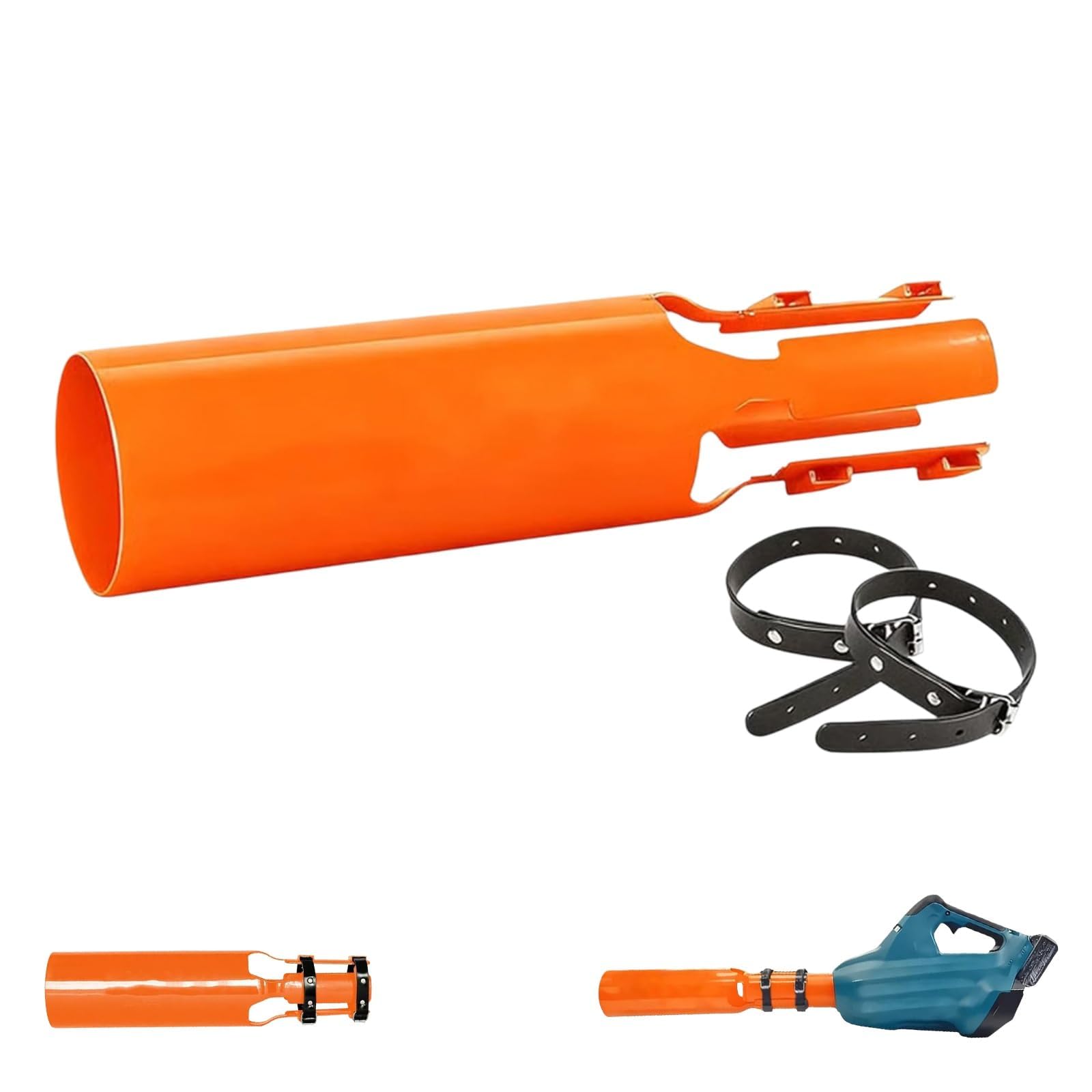 Leaf Blower Air Booster, Air Flow Booster for Blower, Turbo Nozzle Extension Boosts Speed & Power for Yard, Lawn, and Driveway Cleanup (1pc)