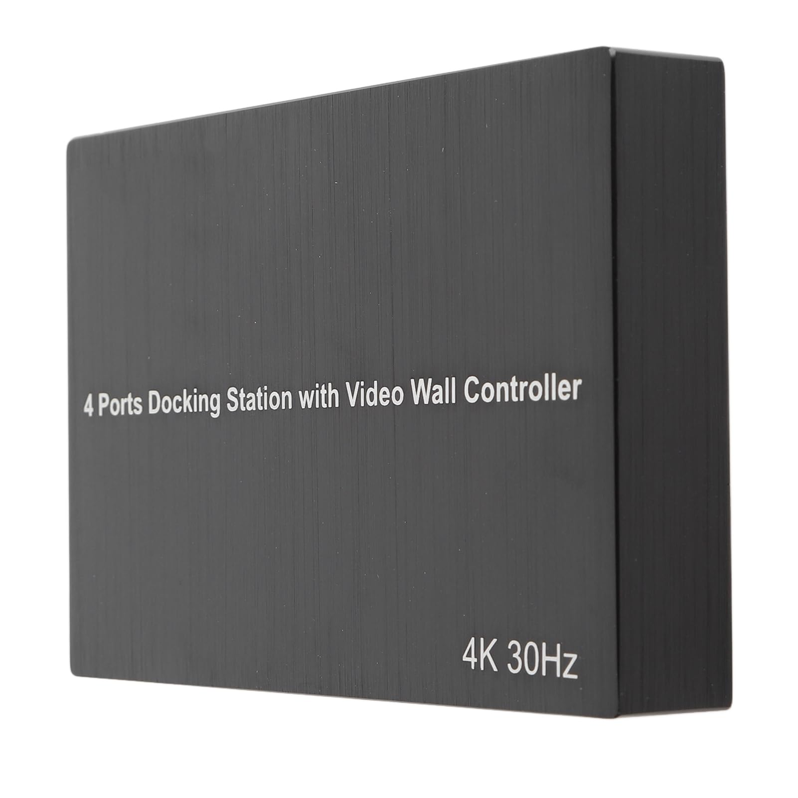 Ejoyous Adapter Interfejsu Multimedialnego USB 3.0 na HD 4-portowa Stacja Dokująca ze Stopu Aluminium 4K 30 Hz X2 1080P 60 Hz X2 do Wielozadaniowej Transmisji Strumieniowej w Biurze i Domowych