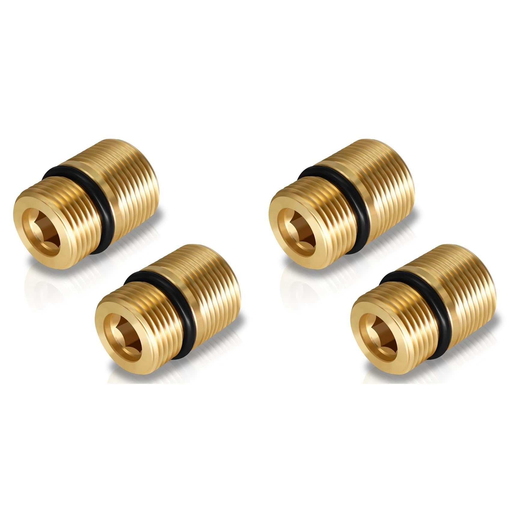 Jnchdghwa Men's As Shown 4Pcs 7110264 Water Outlet Fitting Pressure Washer Pump Parts,M20 To M22 Water Outlet Connector