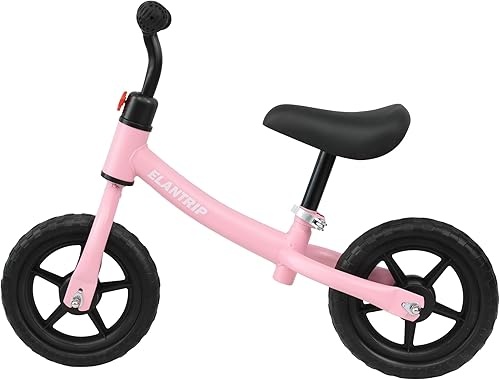 Elantrip Bicicleta de equilibrio para niños, juguetes de regalo de cumpleaños para niños y niñas de 1 a 3 años, bicicletas sin pedales para niños