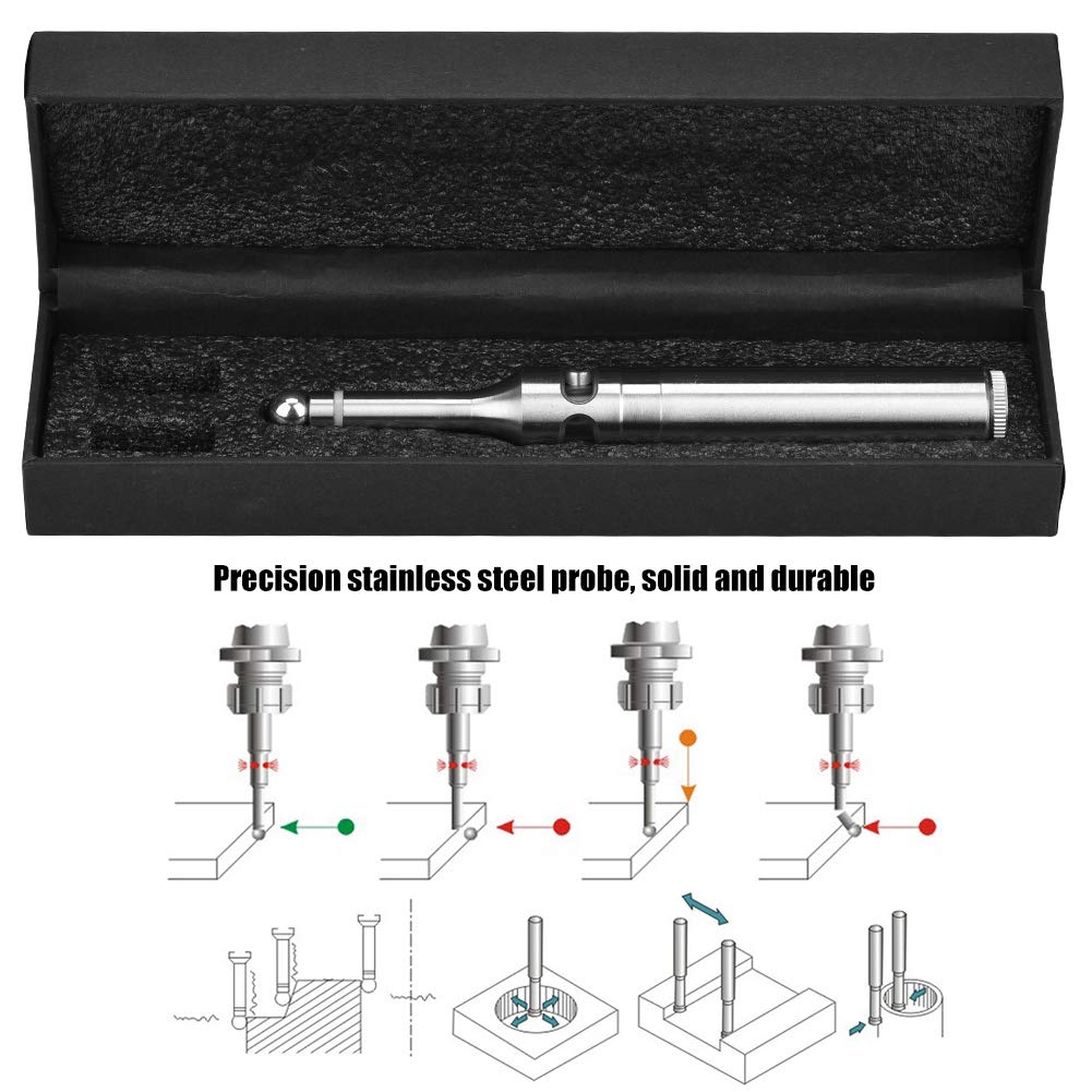 Samfox Electronic Optical Finder Precisione Del Sensore Touch Point Led Segnale Acustico per Fresatrice Tornio CNC