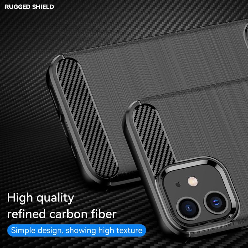 Image of Basic Case for iPhone 12 Mini (Carbon Fibre Black)