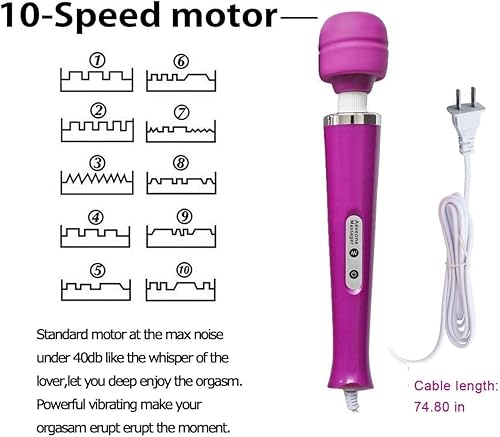 Miniatura 5 de Finever Masajeador eléctrico grande herramienta de mano eléctrica para pies, cuello, espalda, mano, pierna, brazo, hombro, masaje, dolores,