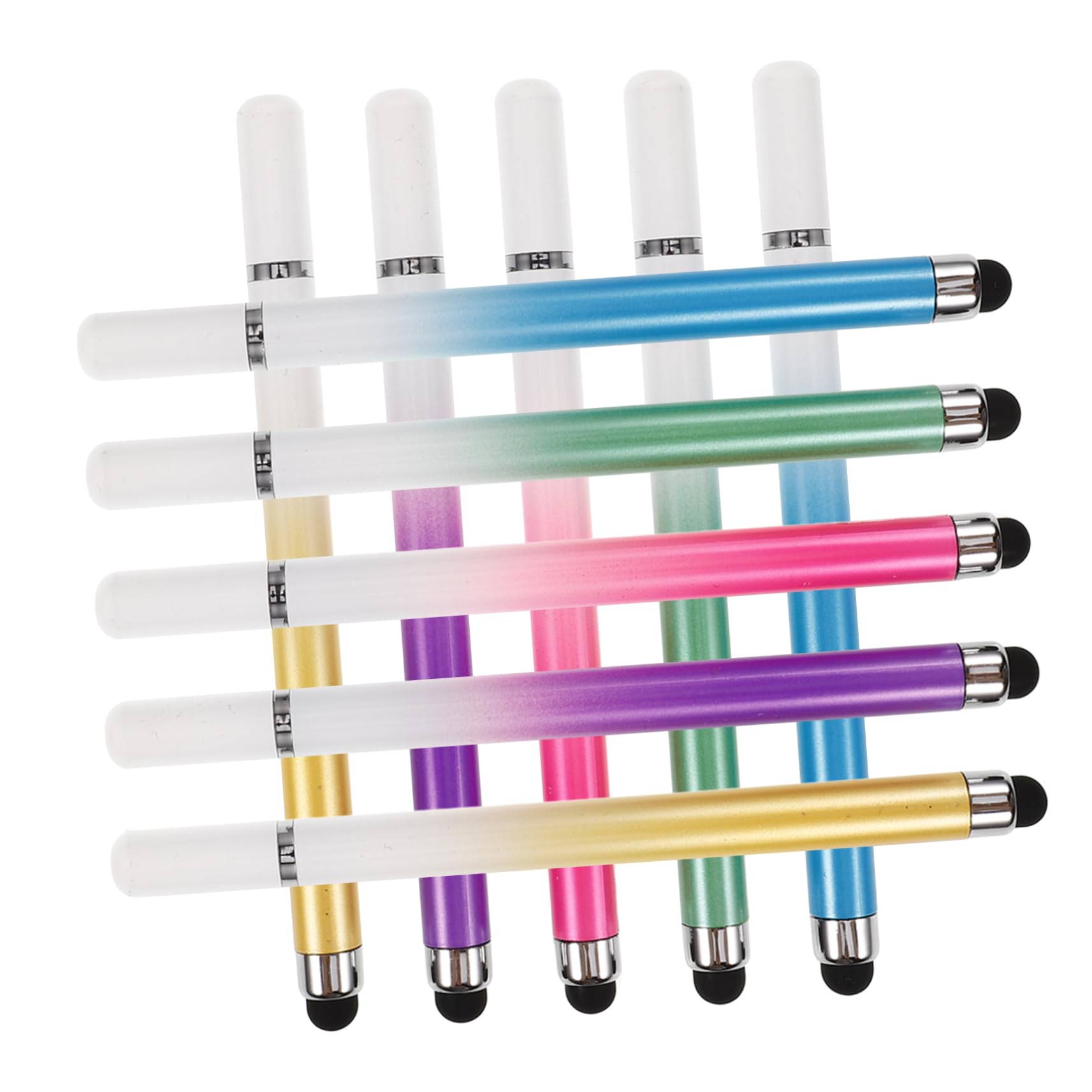 jojofuny 40pezzi Stylus Capacitiva Per Tablet e Smartphone Pennini Per e Scrittura Colori Compatibile Schermi Touch