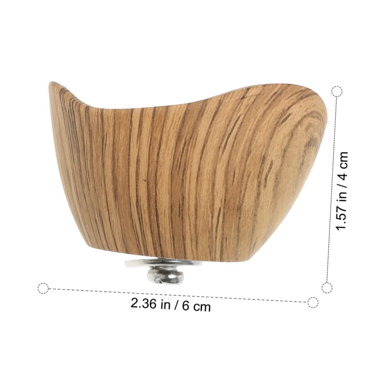 Pomello Set e Resistente in Bakelite Coperchio Pentola Installazione Legno al Calore, 4 Pezzi Manopole Facile stallazione e Design Pentole