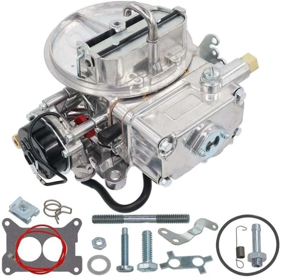 2 Barrel Marine Engine Carburetor Electric Choke Kit 500 CFM for 0-80402-2 Compatible with Automotive Motorcycle Parts for Part Number 0-80402-2