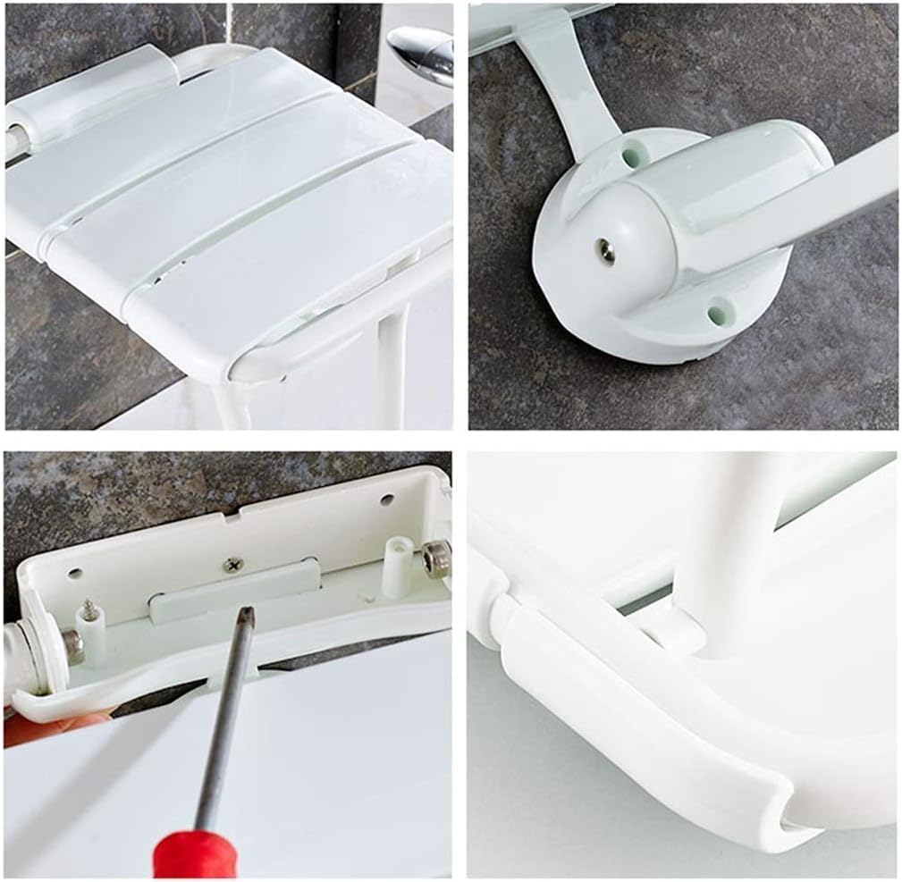 Asiento de ducha plegable para baño plegable taburete y silla plegable banco de baño para discapacitados ayudas dinamicas antideslizantes asiento bañera, taburete de ducha, silla de ducha