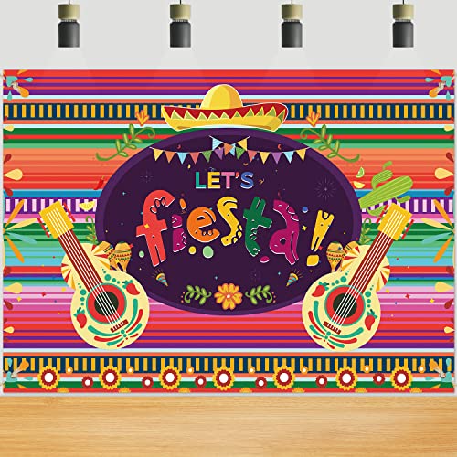 Fondo Fotográfico Fiesta Mexicana 210x150 cm miniatura 1