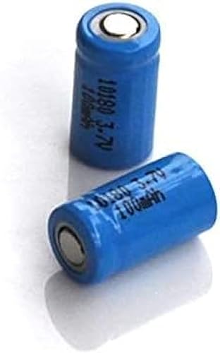 Miniatura 2 de Compatible for 2PCS 3.7V 10180 Ion Rechargeable Battery Li-ion Cell Baterias Pilas 100MAH for Led Flashlight Digital Device