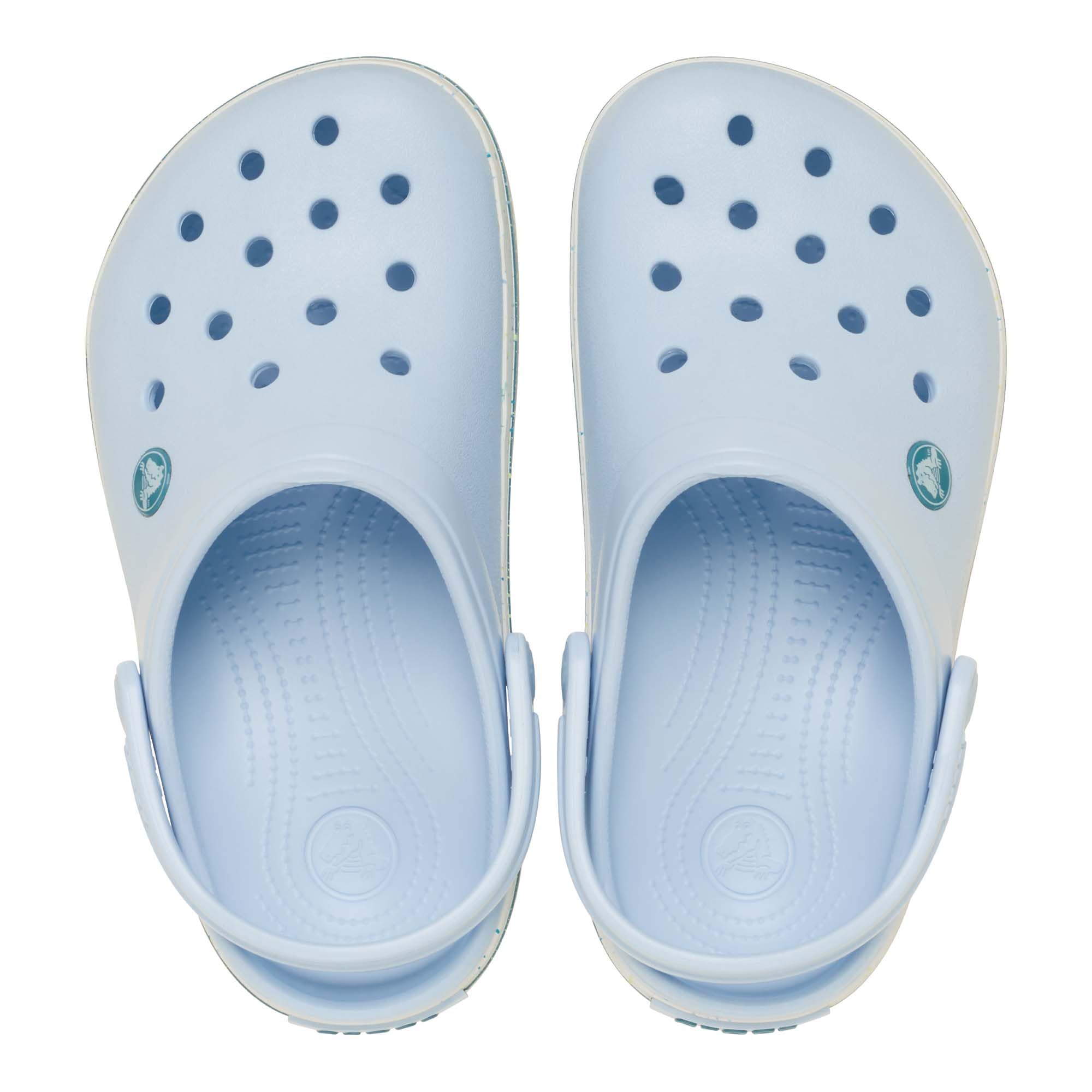 Crocs Crocband Speckled Band Clog K Zuecos Unisex niños Azul Escarcha 34/35 EU