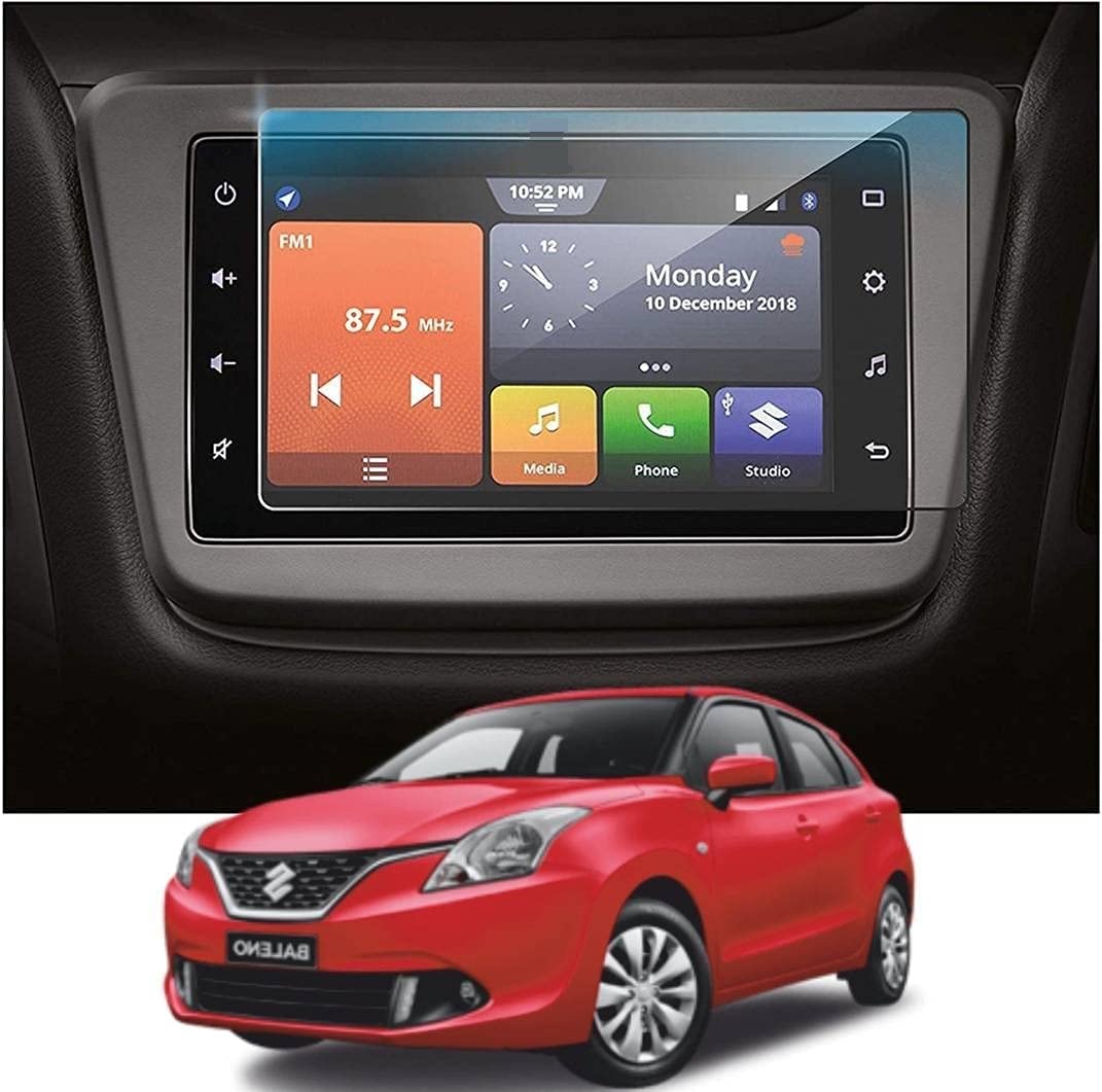 TUTA 9H Touch Navigation System Screen Guard Compatible with BALENO