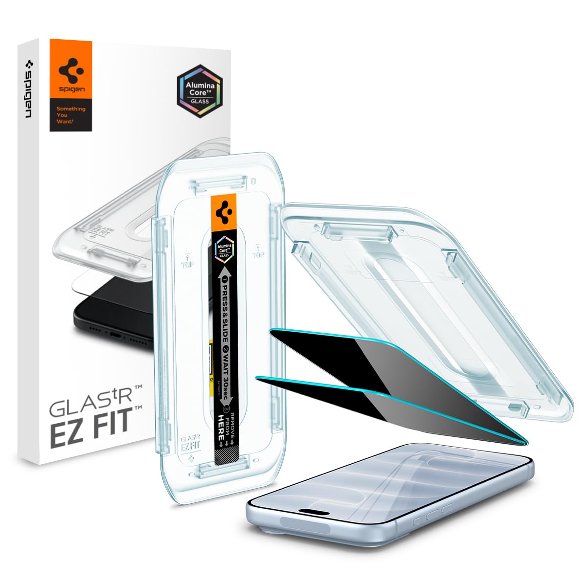 Privacy Filter Tempered Glass Screen Protector for iPhone 18 Pro