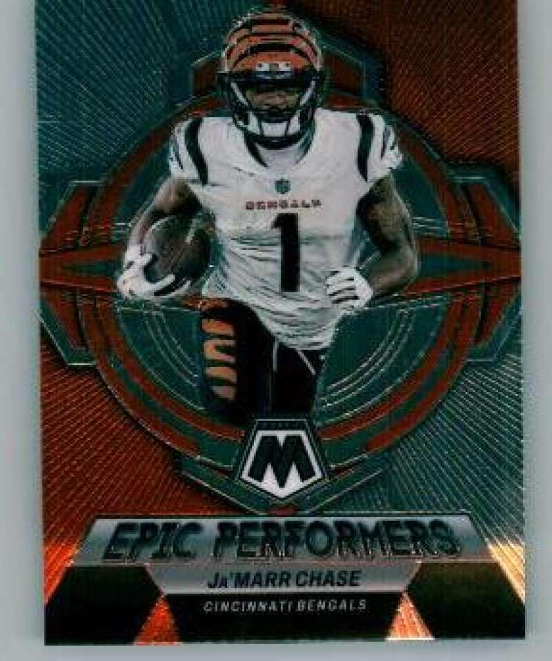 Amazon.com: 2023 Panini Mosaic Epic Performers #6 Ja'Marr Chase