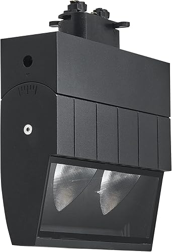 Wall Washer Light, LED Floodlights Indoor LED Track Lighting Heads for Living Room Wall Museum Art 3000K, Flicker Free CRI90+ Black 24W