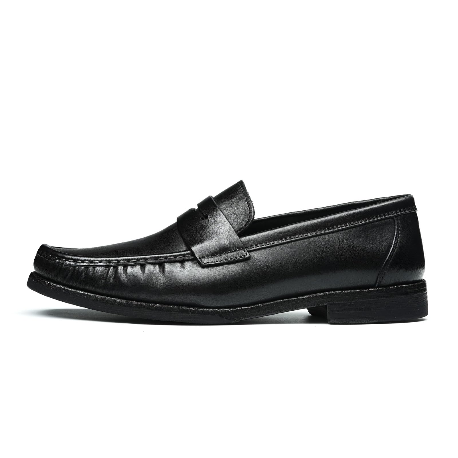 Mocasines Retro Suaves Cómodos en Cuero Genuino para Hombre Zapatos Slip On Hechos a Mano Casuales Negocios