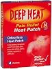 Deep Heat Pain Relief Heat Patches | Pain Relief with Heat Therapy | 4 Patches (Pack of 2)