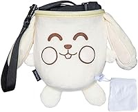 Rockbuddy Rabbit Chalk Bag for Rock Climbing & Bouldering - Quick-Clip Belt, Zipper Pocket, Brush Holder