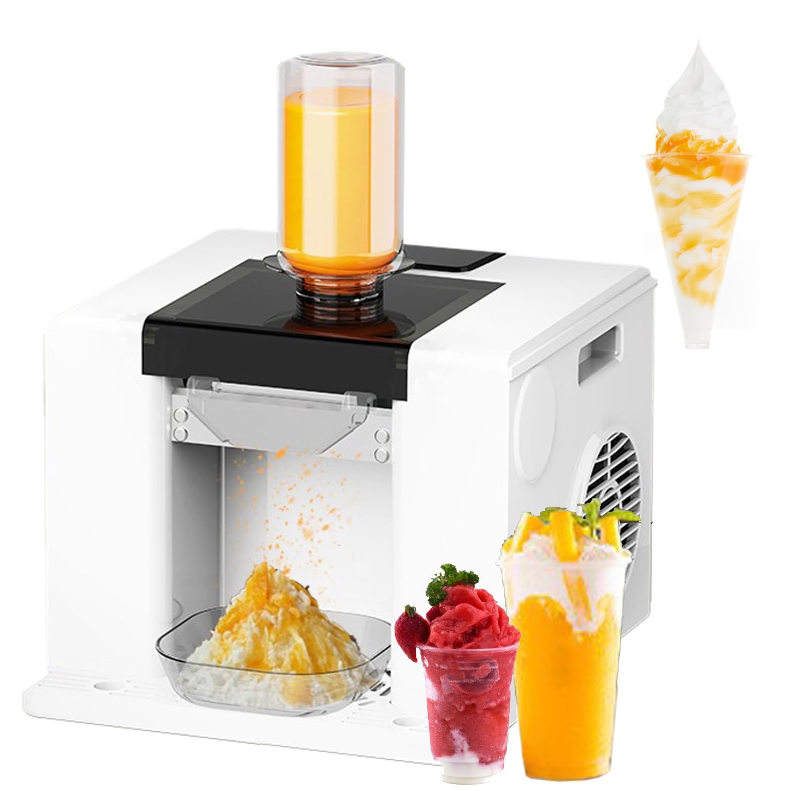 Machine à glace électrique pour boissons glacées granités et broyeur
