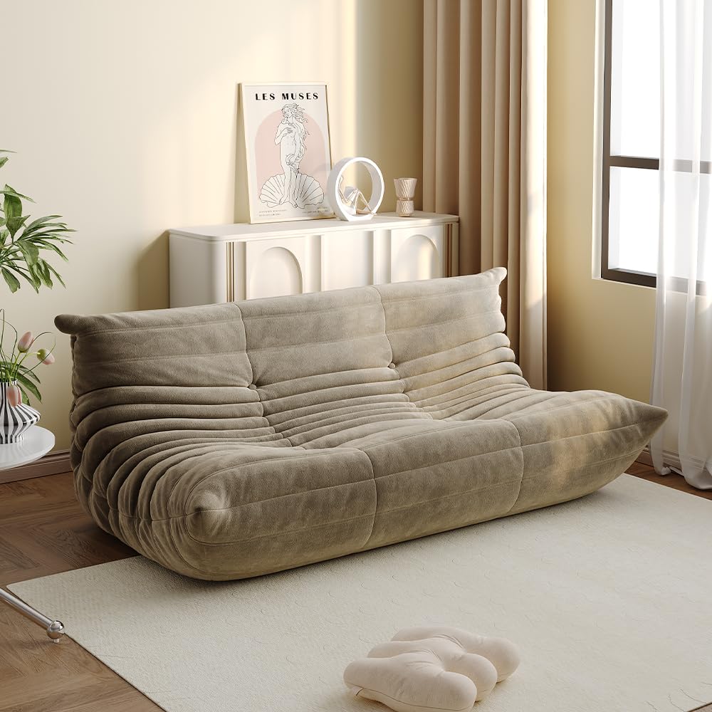 Novatell 3人掛けフロアソファ（グレー）