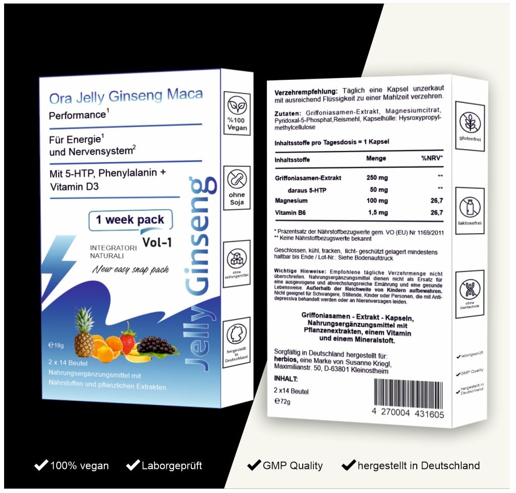 Oral Jelly Ginseng 100 14 sticks Performance - 1