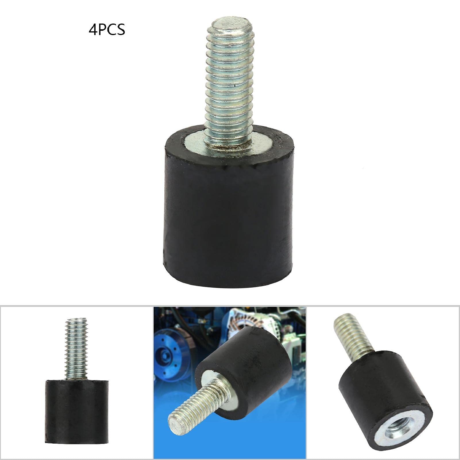 Ammortizzatori In Gomma D-Lock M5 - Set Da 4 Pezzi - Nuovi