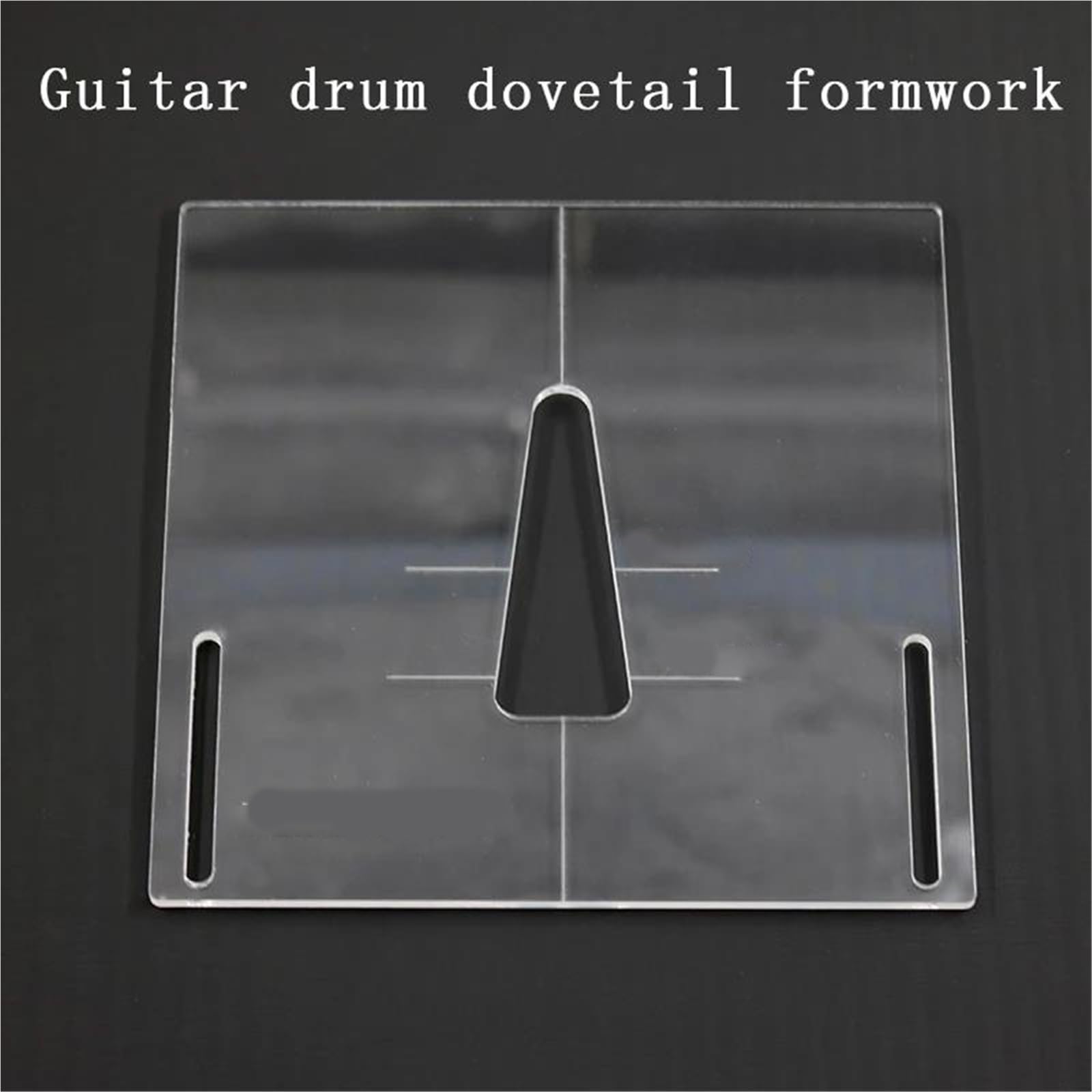2 Częściowe Formy Do Czopów Gitarowych Przezroczyste Szablony Akrylowe Akcesoria Gitary