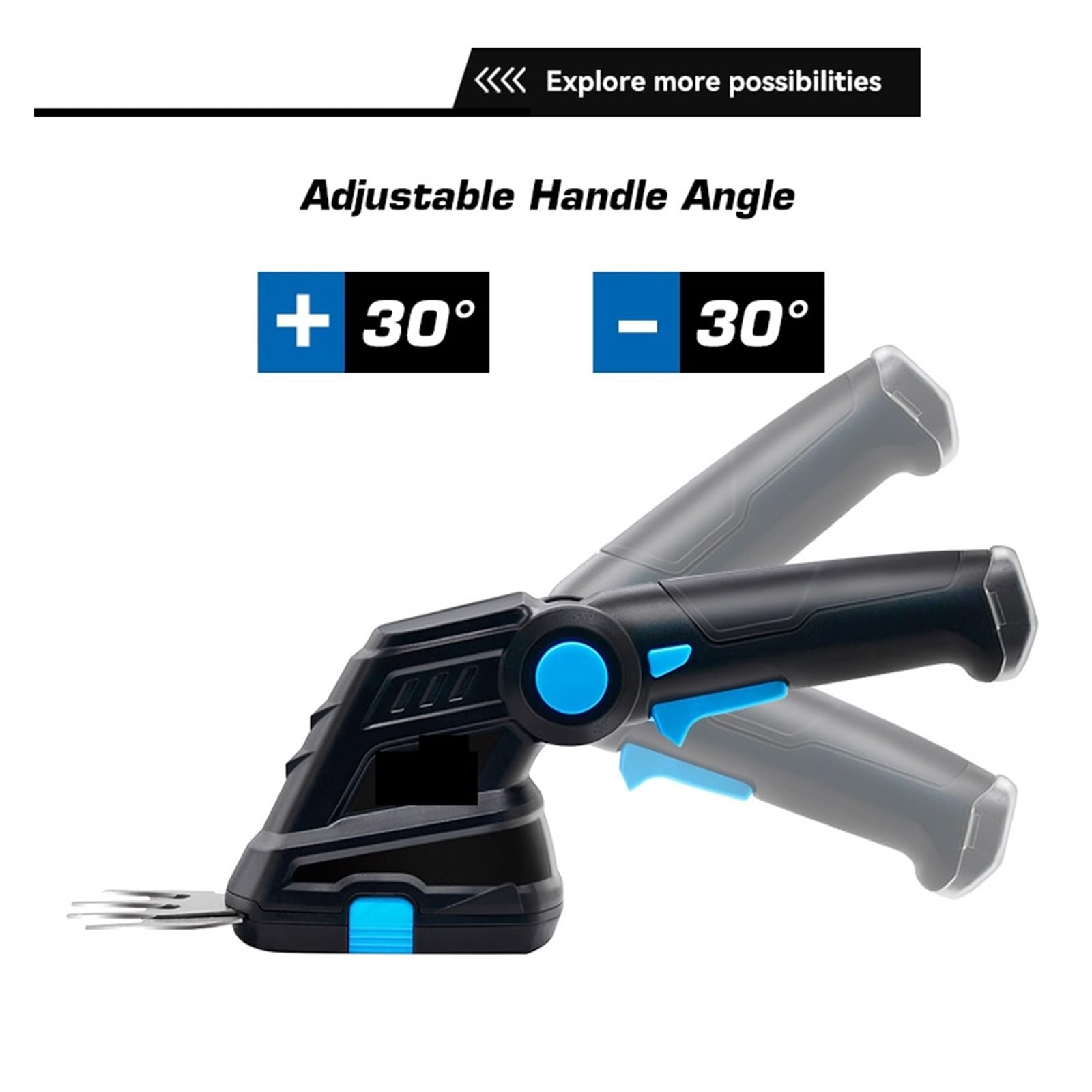 Tondeuse à gazon, 2 en 1 taille-haie électrique sans fil 3.6V USB ménage tondeuse à gazon Rechargeable désherbage cisaillement outils de jardin