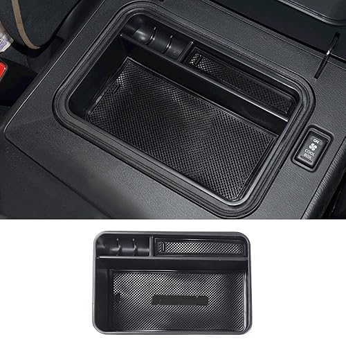 Caja de reposabrazos para almacenamiento de divisiones, bandeja de soporte de clasificación para Nissan Patrol Y62 2010-2023 2022 2021 2020