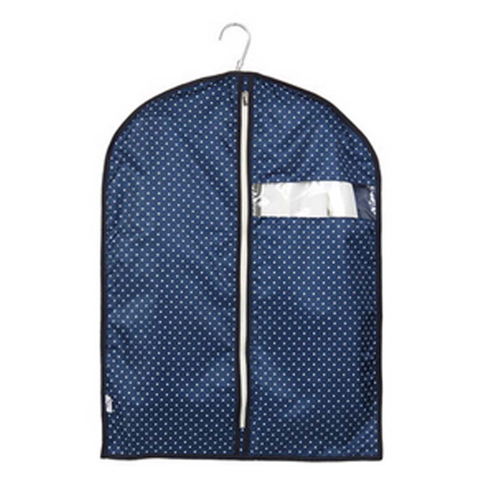 212 Main Clothes Zipped Storage Creative Reusable Dust Proof Garment Suit Bag Blue