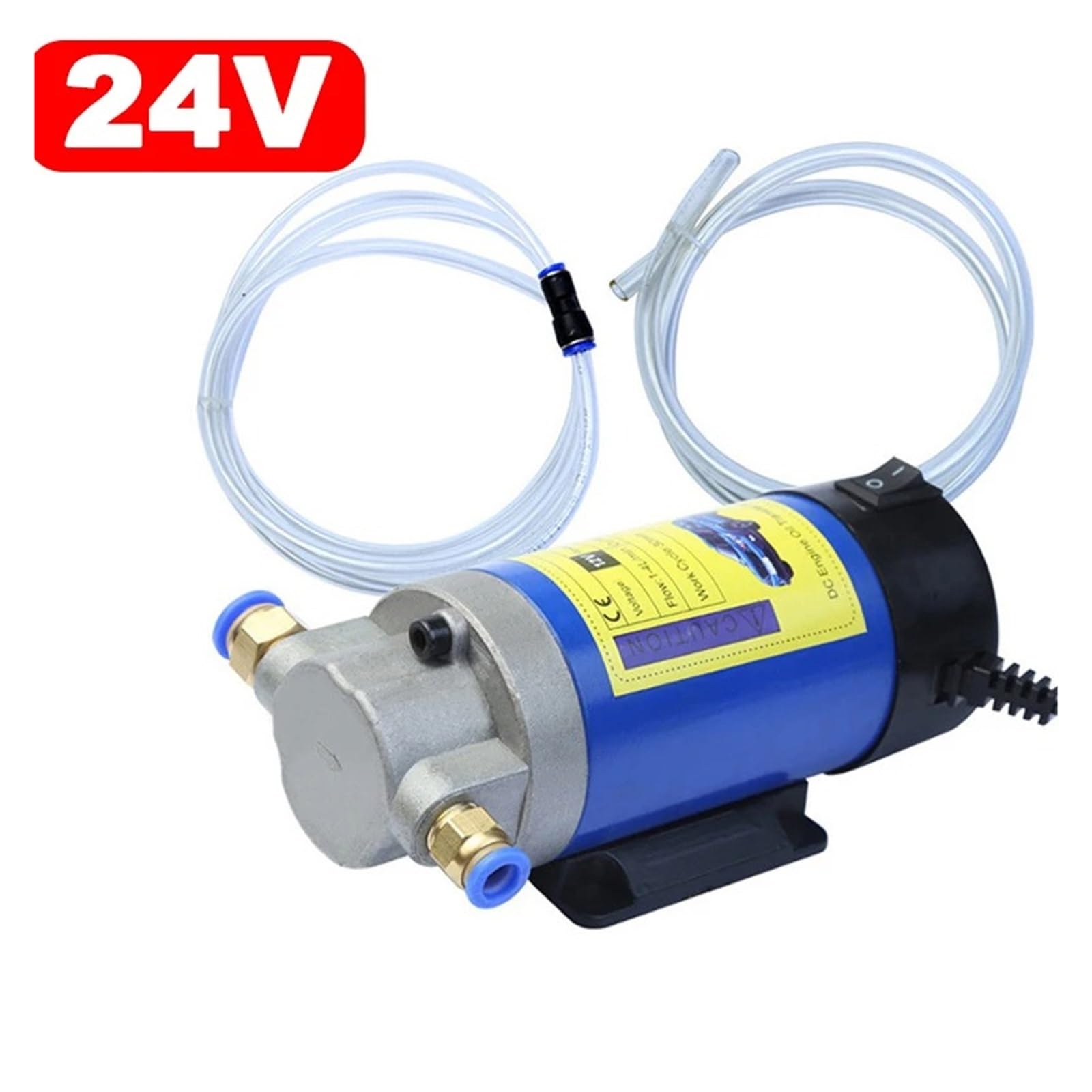 Para Coche Barco Motocicleta EAFC 12V-24V Bomba Extractora Aceite Diésel Bomba Cambio Transferencia Succión Eléctrica Con Tubos 100W 4L Bomba Combustible Eléctrica