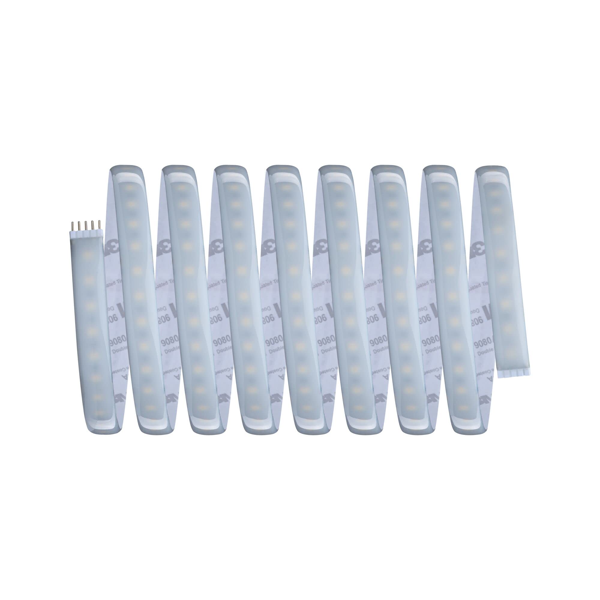 Paulmann 70532 MaxLED 1000 LED Strip Tunable White Basisset IP44 32W 1020lm/m dimmbar 3m Silber Kunststoff 108LEDs/m