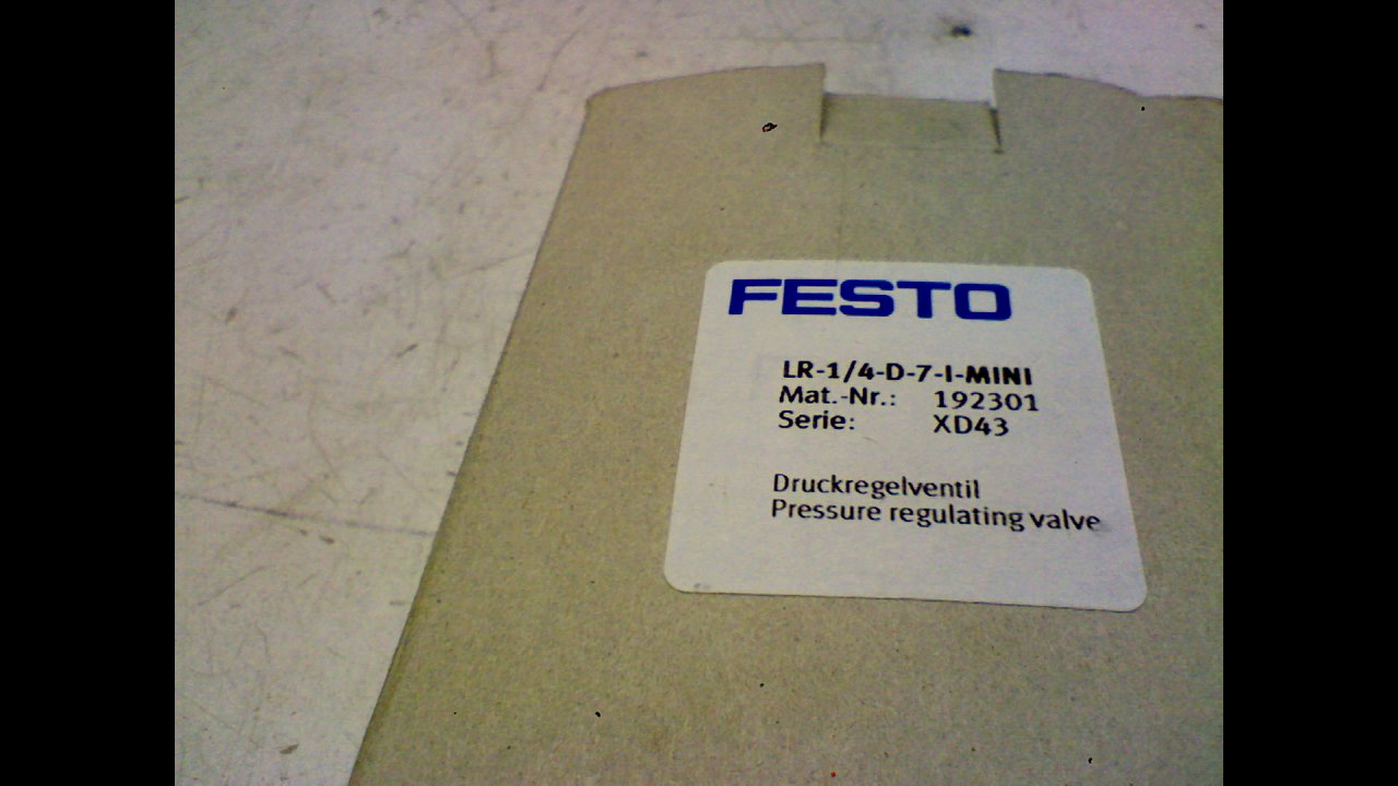 Festo 192301 LR-1/4-d-7-i-mini regulador de presión