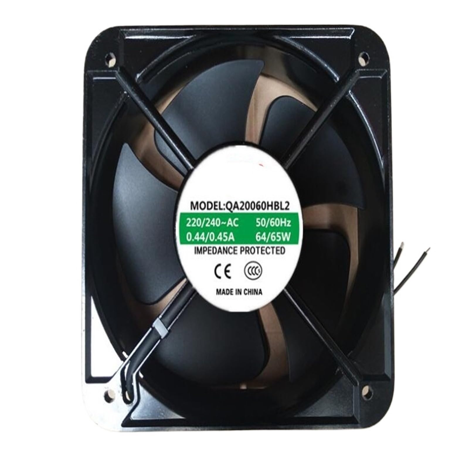 YMUGUEGH QA20060HBL2 220V 0.45A 20CM 20060 Cooling Fan