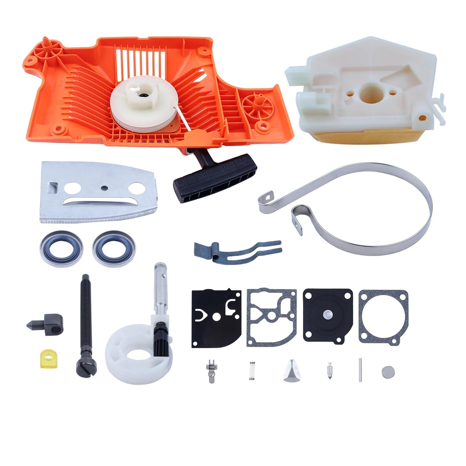 Kit de placa barra banda freno bomba aceite filtro aire arranque rebobinado for HUSQVARNA 51 55 repuestos motosierra 503151803