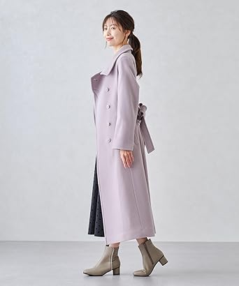Amazon | [ミッシュマッシュ] コート アウター スタンドカラー 3WAY  