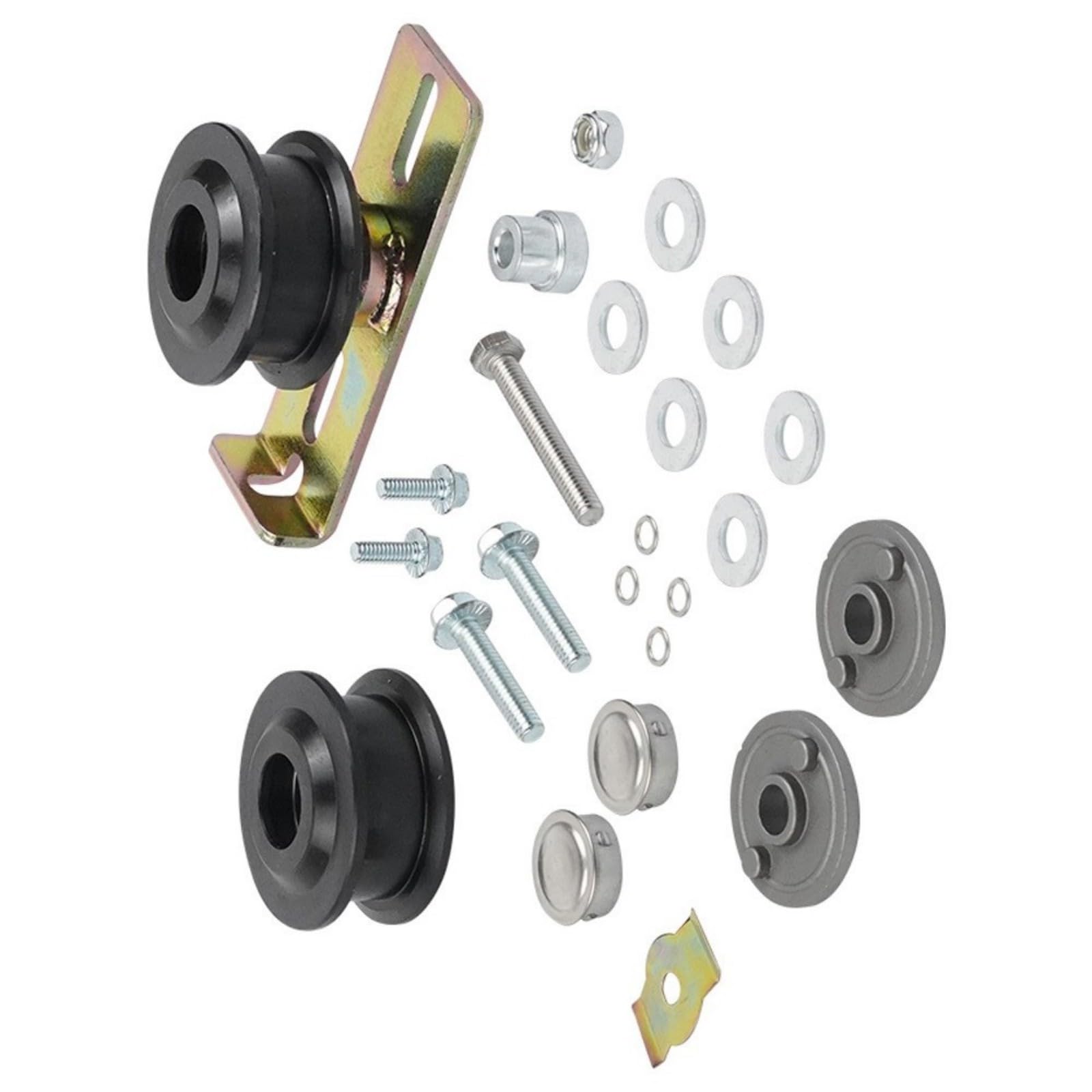 Fgdtree Resistance Lawnmower Pulley Idler Belt Upgrade Set Constructed From Polyurethane For Extended Life 126-0316 Pulley Set