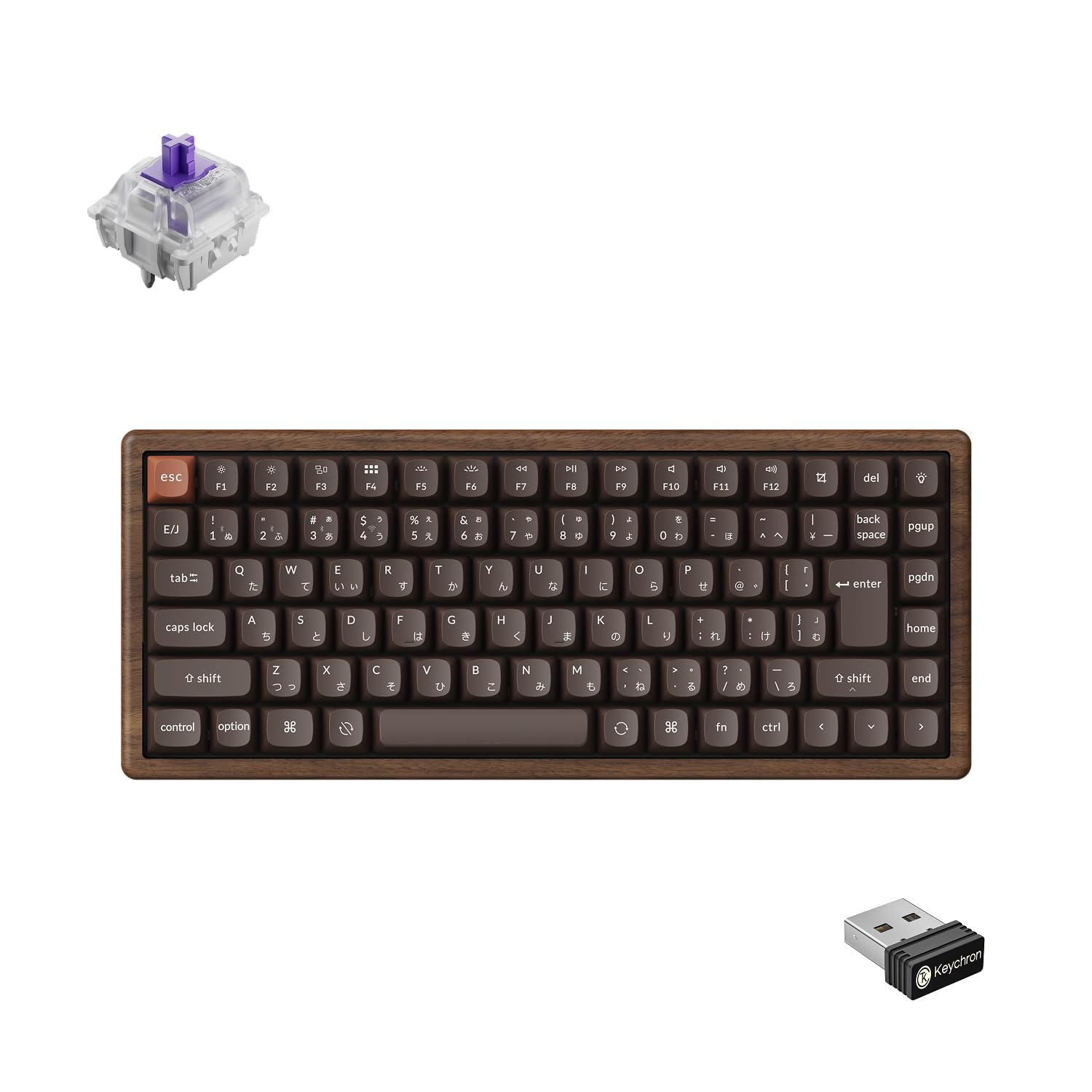 Amazon | 「国内正規品」Keychron K2 HE 磁気スイッチキーボード 全