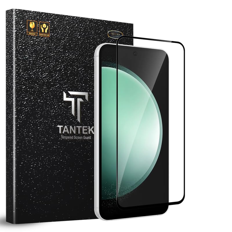 Image of TANTEK TitanGuard Tempered Glass Screen Protector Guard for Samsung Galaxy S20 FE 5G - 9H Hardness, Military Grade, Anti-Static, Easy Installation Kit - 1 PACK