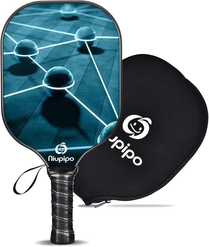 niupipo Pickleball Paddle, Composite Pickleball Racket Polypropylene Core Fiberglass