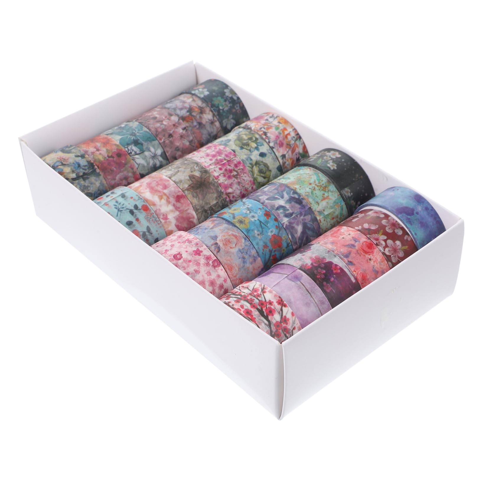 NUOBESTY 120rollen Washi Tape Mit Aesthetic Klebeband Für Scrapbooking Journaling Und Diy-projekte Pro Rolle Dekorative Muster Für Kreative Gestaltung