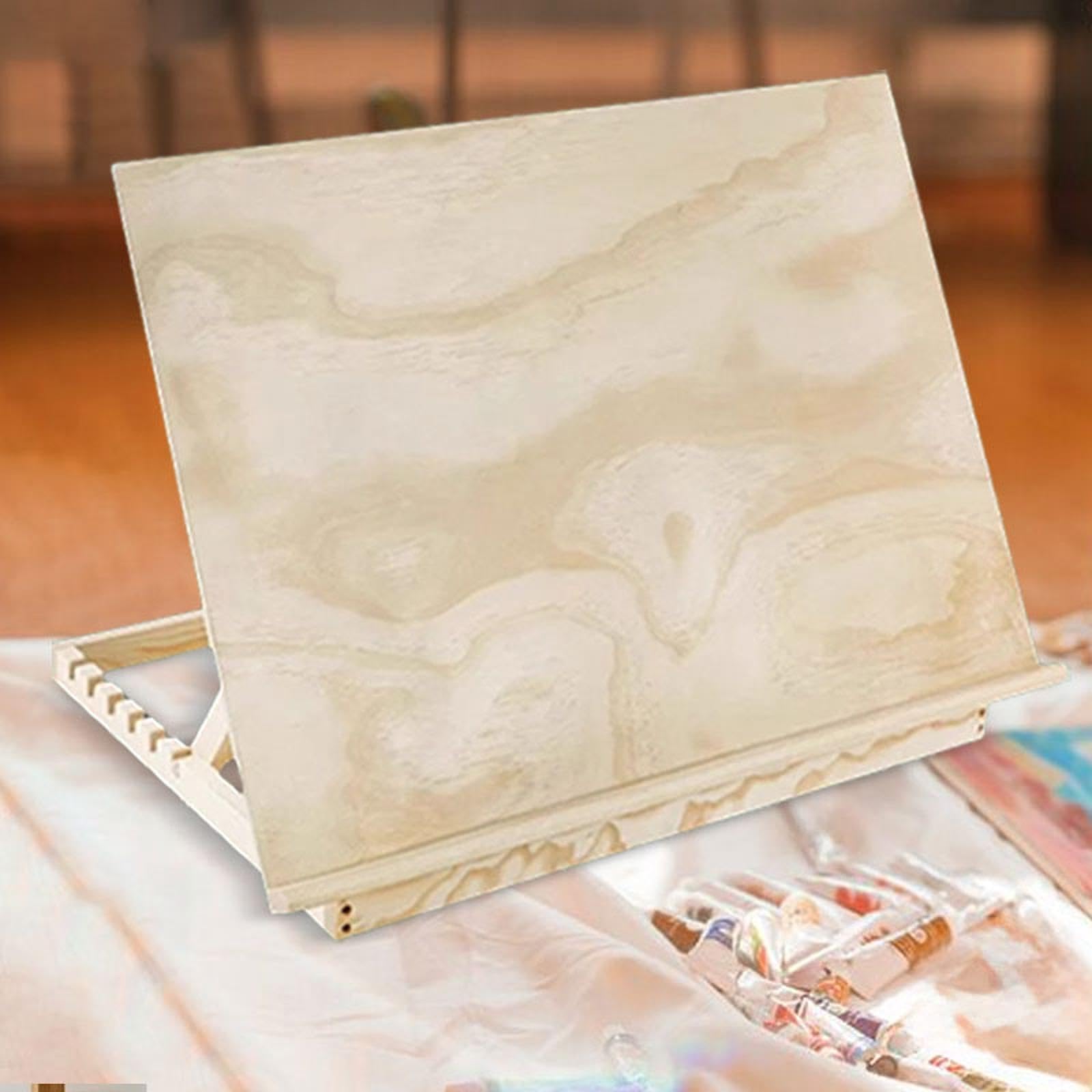 Tragbare Staffelei Zum Zeichnen Und Malen, Holztafel für Kunststudenten, 6 Gänge