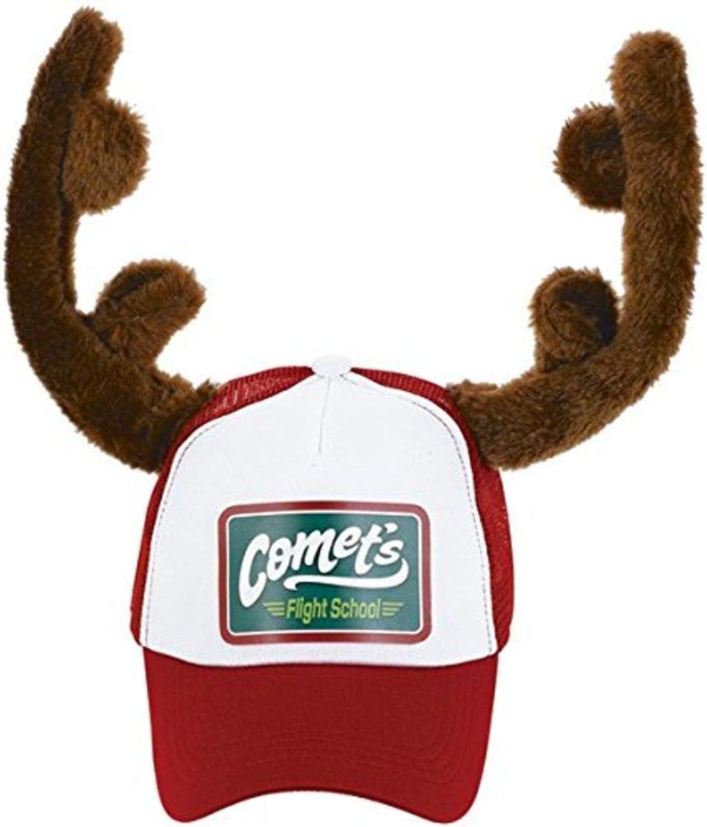 amscan 250534 Christmas Reindeer Trucker Hat, Small Adult Size, 1ct : Clothing, Shoes & Jewelry
