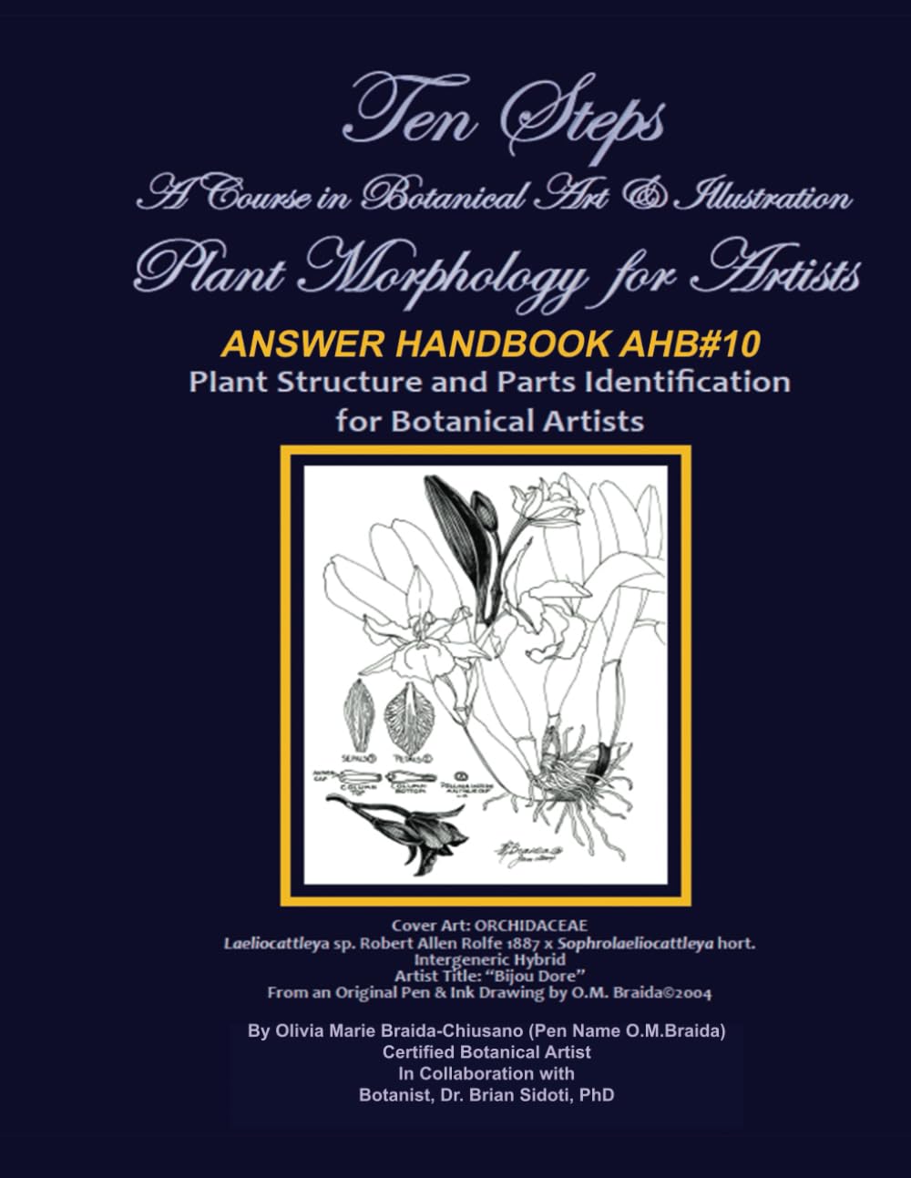Ten Steps - A Course in Botanical Art & Illustration - Volume 10AHB: Plant Morphology for Artists Plant Structure, Identification, and Scientific Portrayal for Botanical Artists - ANSWER HANDBOOK