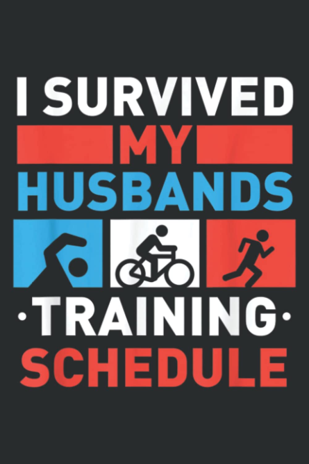 Funny Triathlon Gift for Triathlete: Undated Daily Planner: Set Goals, Plans, And Schedules Monthly, Weekly, And Daily (6" x 9" ), 100 Pages