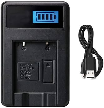 Amazon.com : LCD USB Battery Charger for Casio Exilim EX