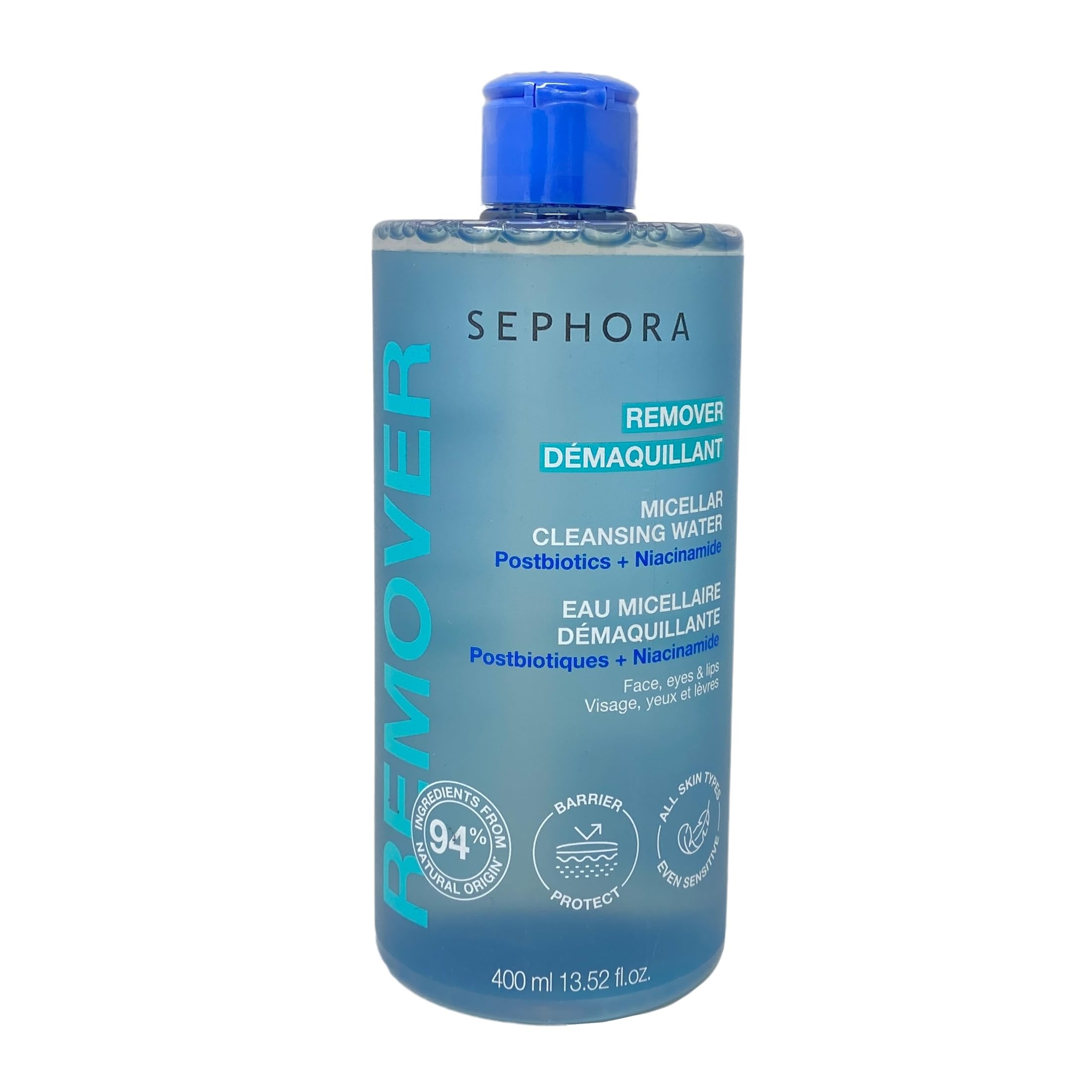SEPHORA Collection Micellar Cleansing Water With Postbiotic + Niacinamide - 400 mL / 13.52 fl oz