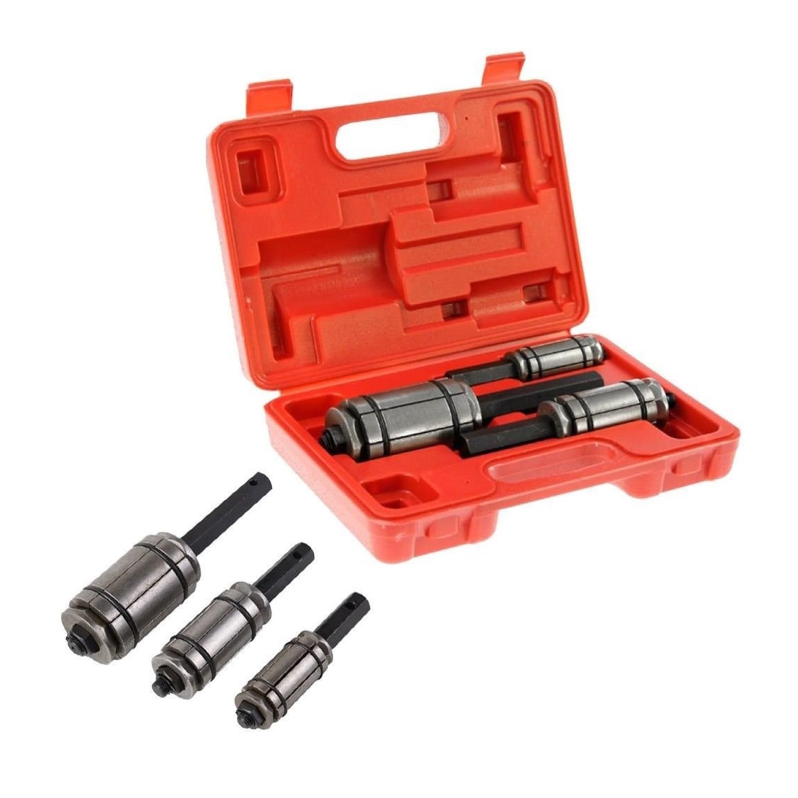Expansor de tubo, Juego De Herramientas Expansoras Tubo Escape 1-1/8" A 3-1/2" Herramienta For Quitar Abolladuras Y Silenciador Esparcidor Coche For La Mayoría Los Vehículos