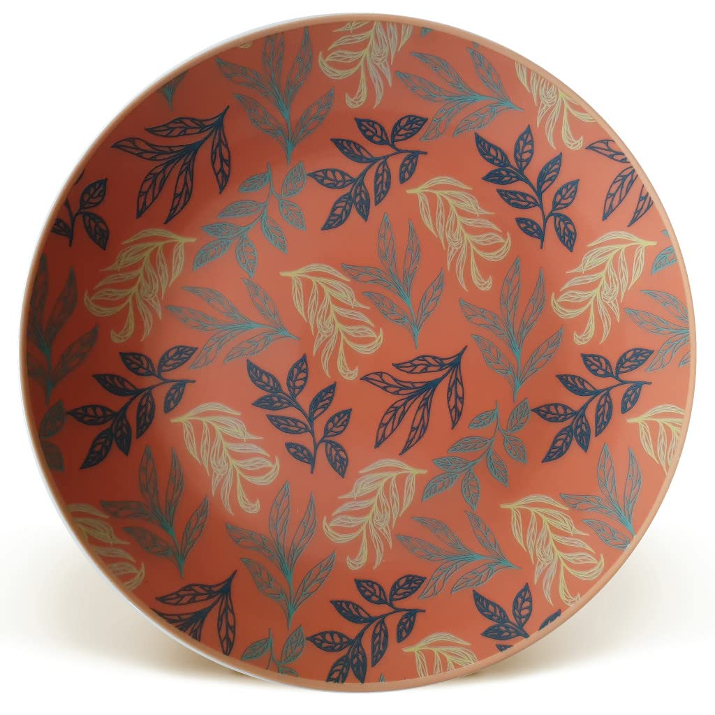 Talerze Porcelanowe - Zestaw 6 Talerzy Deserowych ≈Ø 20 cm (8 cali), model: Nordic Copper