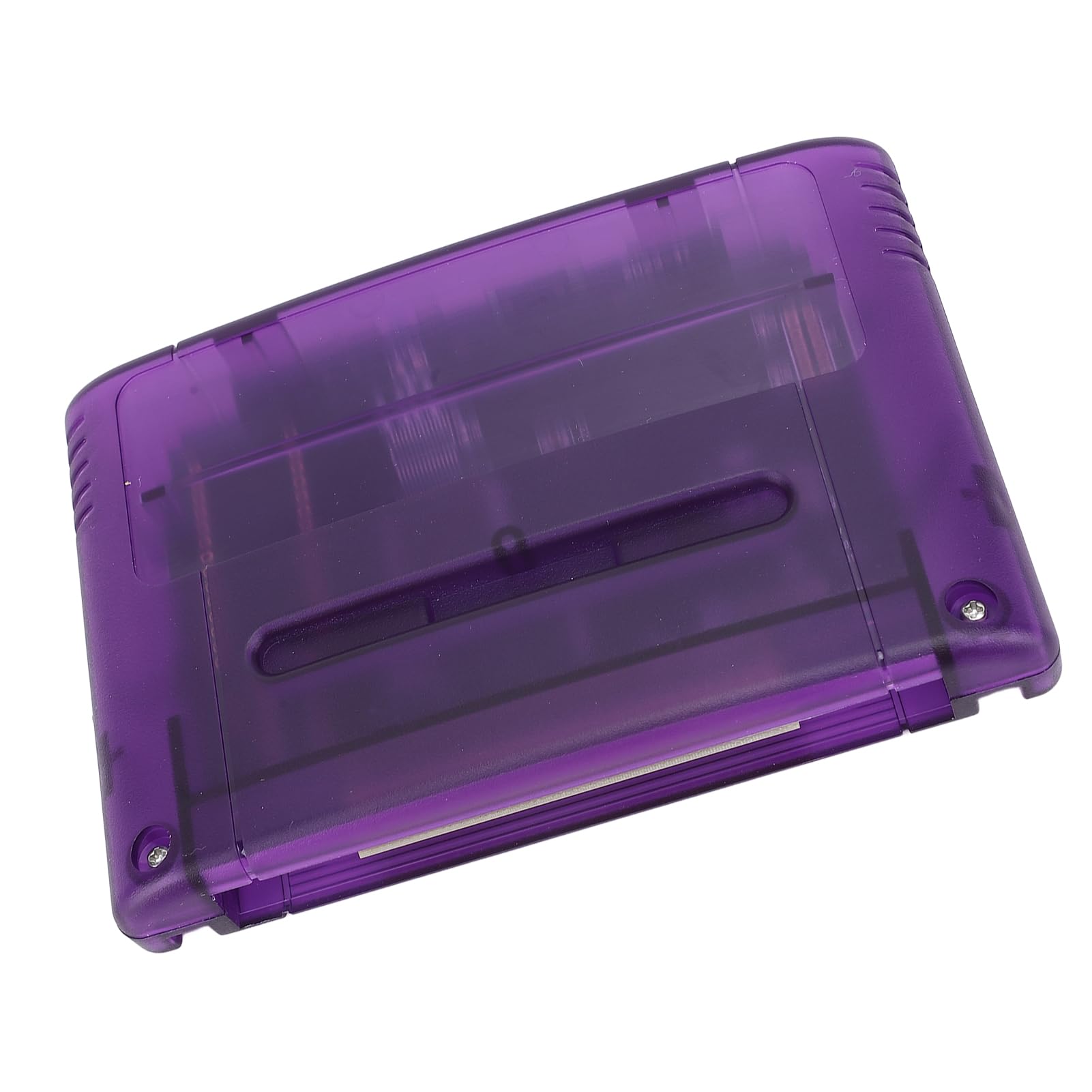 Acouto Cartuccia di Gioco Professionale 3000 in 1 Scheda di Memoria da 8 GB Multifunzionale Ad Alta velocità per per Console di Gioco SFC Viola Trasparente con Classico Innovativo Compatibile per